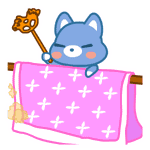 晒被子.gif