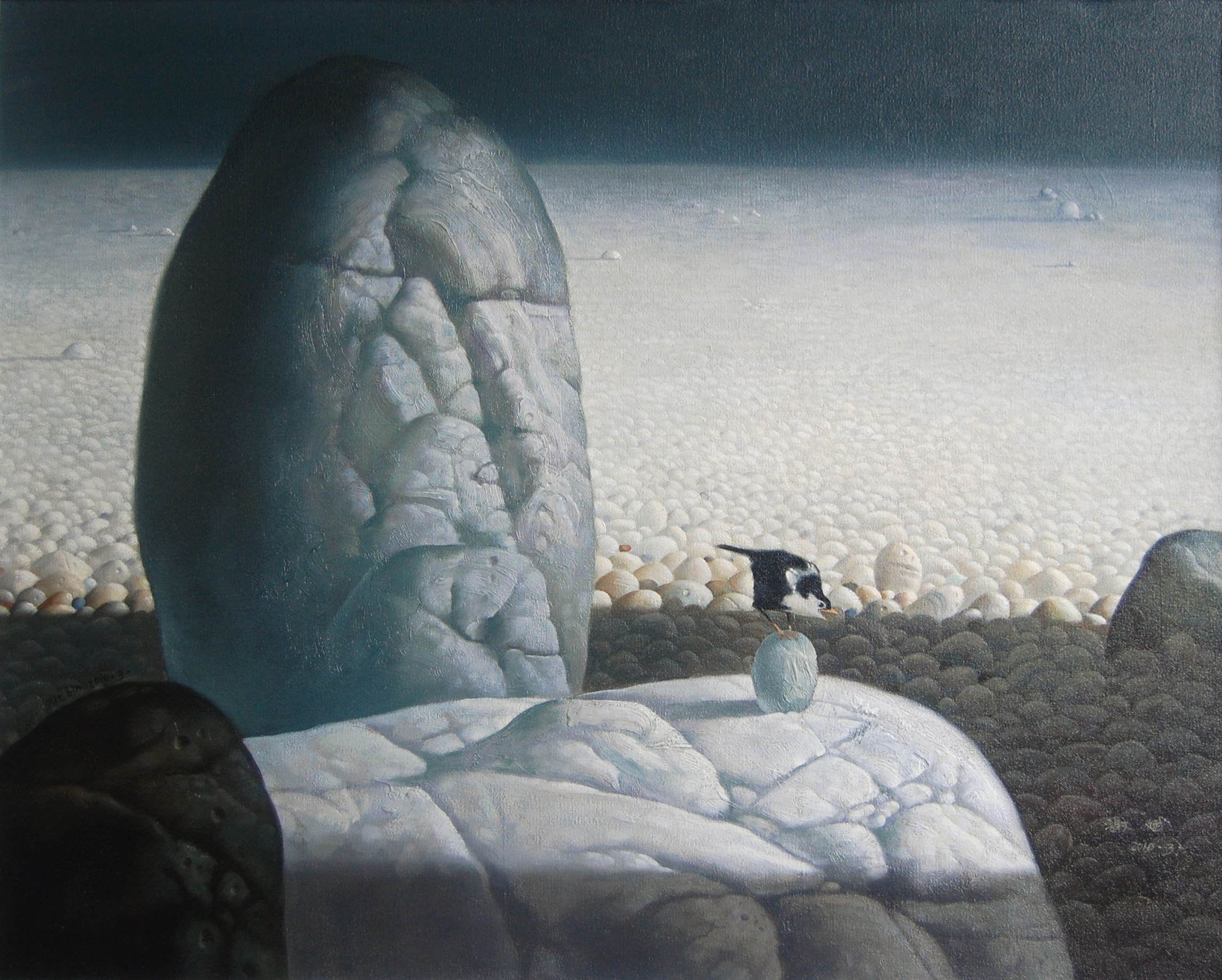 286033_1619425431794805.jpg 《独鸣》布面油画100cmX80cm 谢斌.JPG