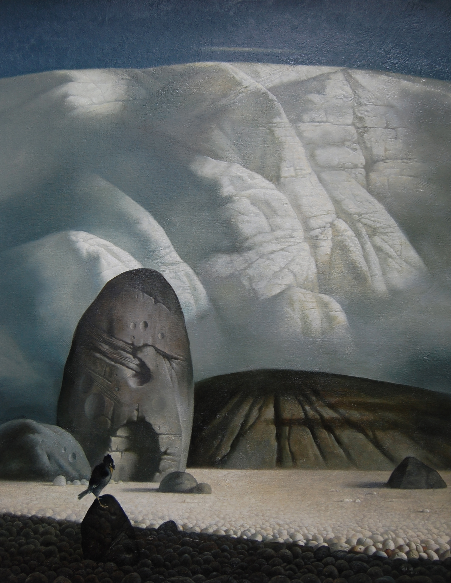 286033_1619425477975980.jpg 《寂》布面油画114cmX146cm 谢斌.JPG